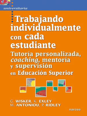 cover image of Trabajando individualmente con cada estudiante